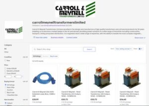 Carroll and Meynell eBay shop
