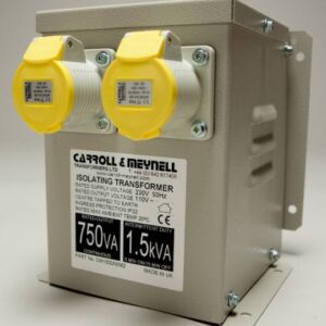 Enclosed Transformer 230/110V, 1.5kVA - CM1500/WM2