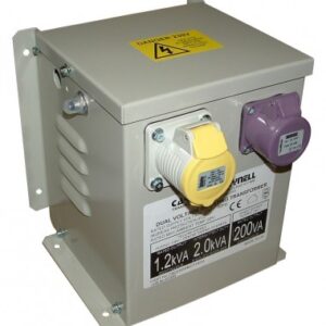 Enclosed Transformer 230/110V & 24V - CM2250WM2/110/24